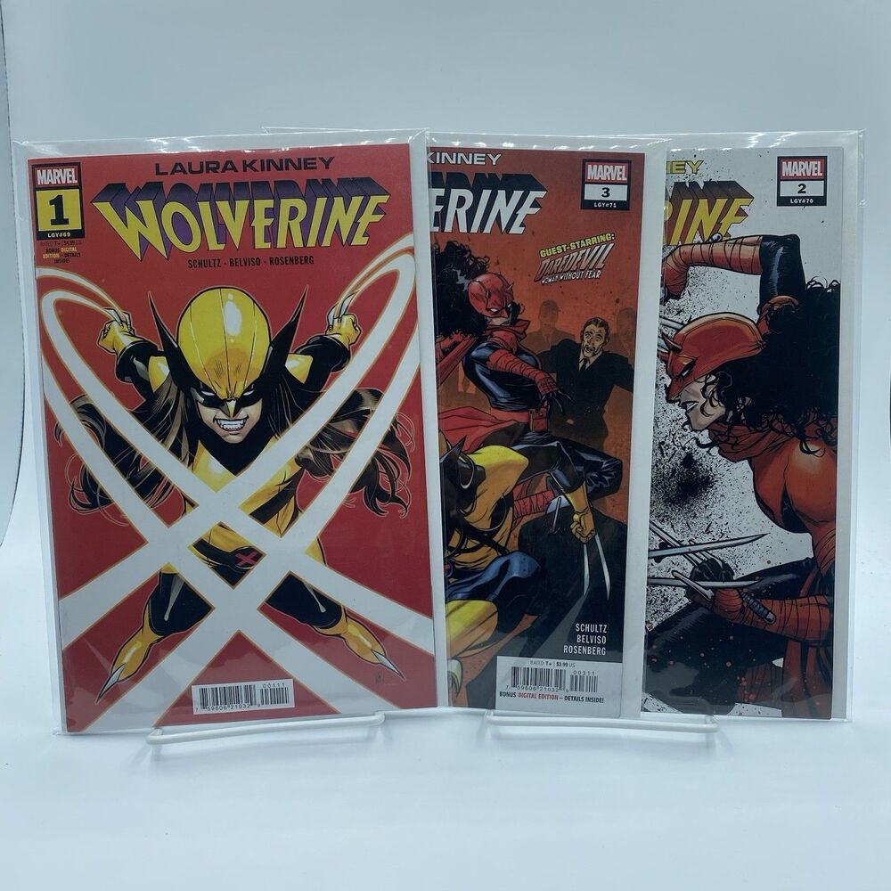 LAURA KINNEY WOLVERINE #1 , #2 , #3 Cvr A 1st Print MARVEL COMICS 2025 X-23 NM